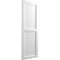 Ekena Millwork True Fit PVC Farmhouse/Flat Panel Combination Fixed Mount Shutters, White, 15W x 80H, PR TFP101FC15X080WH - alternate 12